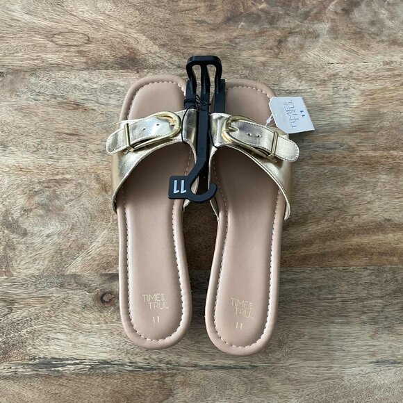 NEW 10 Women's Cork Platform Sandals - Picture 4 of 7